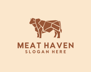 Beef Meat Butcher logo design