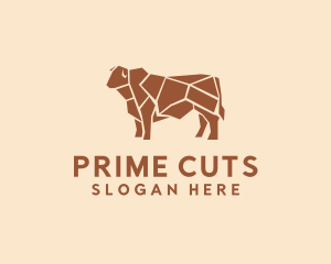 Beef Meat Butcher logo design