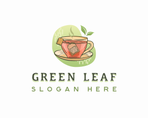 Herbal Tea Cup logo design