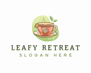 Herbal Tea Cup logo design