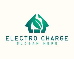 Eco House Electricity logo design