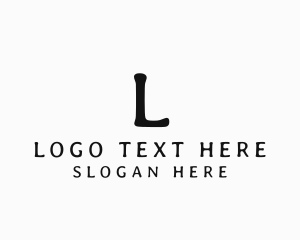 Font - Minimalist Simple Brand logo design