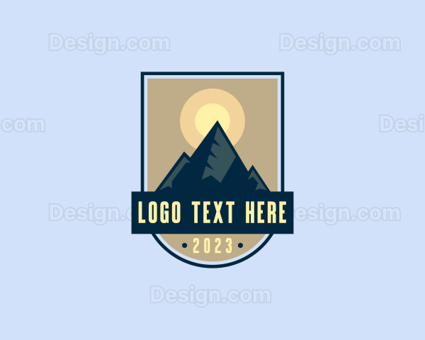 Outdoor Mountain Adventure Logo