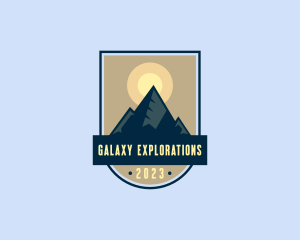 Outdoor Mountain Adventure logo design