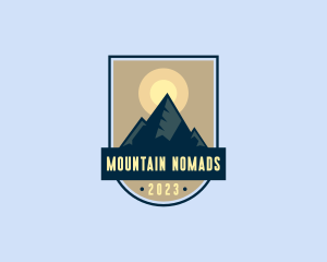 Outdoor Mountain Adventure logo design