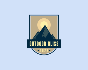 Outdoor Mountain Adventure logo design