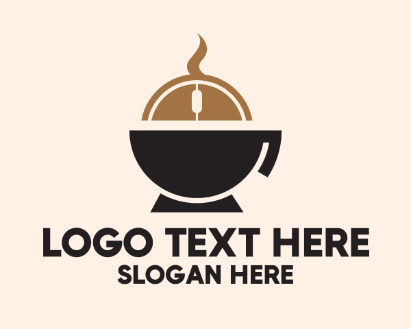 Caffeine logo example 4
