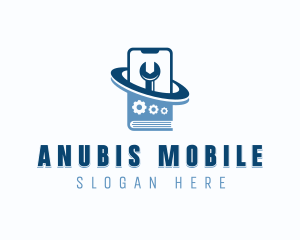 Mobile Repair Developer logo design