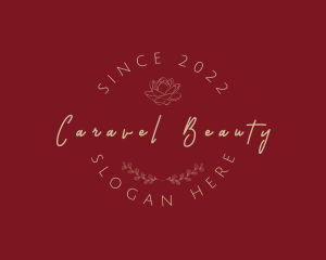 Elegant Floral Beauty logo design