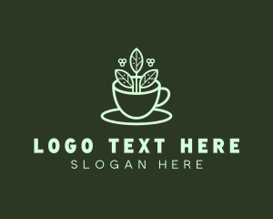 Herbal Tea Cup logo