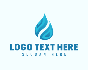 Water Element Droplet logo