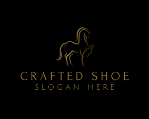 Elegant Horse Stallion logo