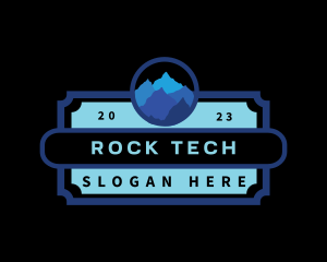 Mountain Ridge Landscape logo