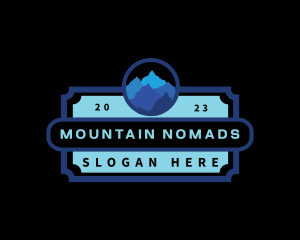 Mountain Ridge Landscape logo design