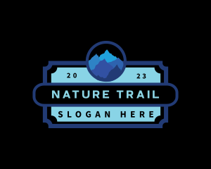 Mountain Ridge Landscape logo design