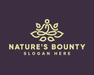 Nature Meditation Spa logo design