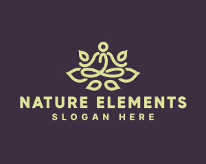 Nature Meditation Spa logo design