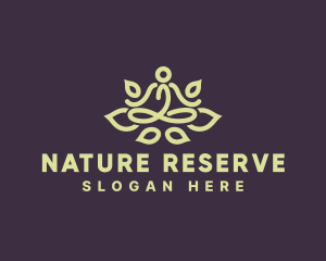 Nature Meditation Spa logo design