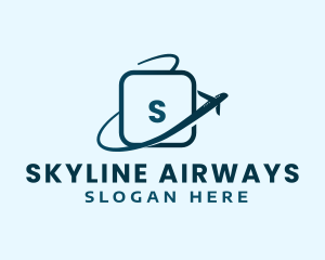 Aviation Plane Airline logo