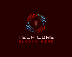 Digital Circuit Technology logo design