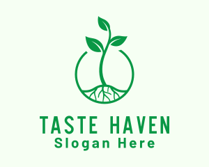 Garden Harvest Plant  Logo