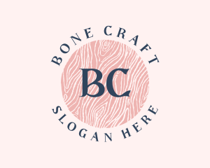 Feminine Wood Craft logo design