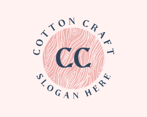 Feminine Wood Craft logo design