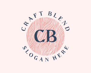 Feminine Wood Craft logo design