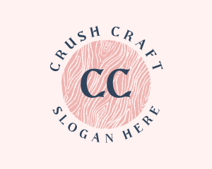 Feminine Wood Craft logo design