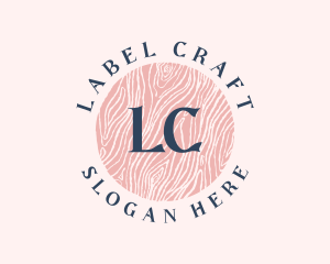 Feminine Wood Craft logo design