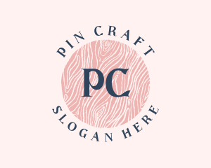 Feminine Wood Craft logo design