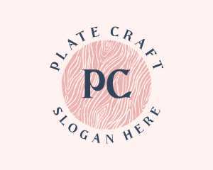 Feminine Wood Craft logo design