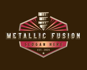 Metal Laser Engraving logo design