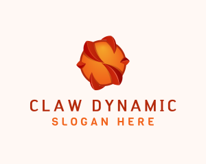 3d Claw Sphere Letter S logo