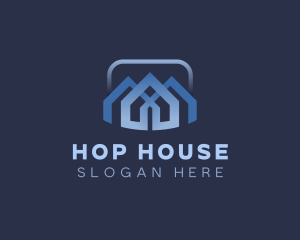 House Subdivision Property logo design