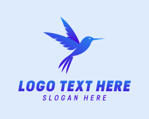 Hummingbird Nectar Bird logo