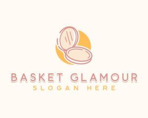 Face Powder Makeup Cosmetic logo design