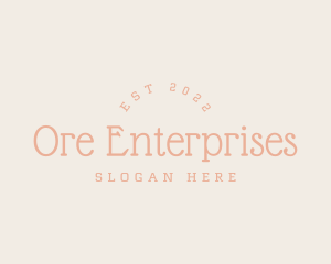 Modern Feminine Business logo design