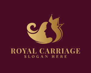 Royal Hair Salon logo design