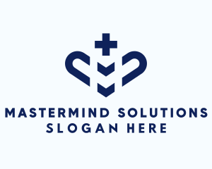 Medical Care Hear logo design