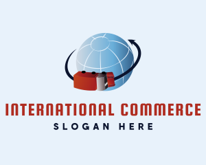 International Travel Transport logo design