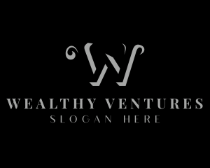 Stylish Firm Letter W logo design