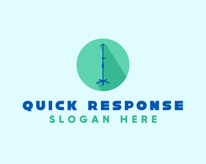 Medical Intravenous Pole logo