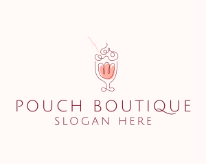 Fruit Shake Drink logo design