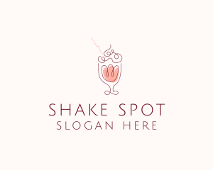 Fruit Shake Drink logo