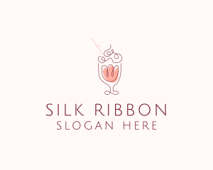 Fruit Shake Drink logo design