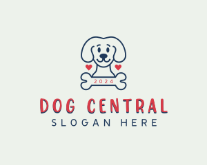 Pet Dog Bone logo design