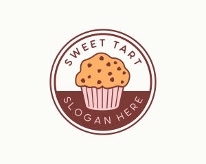 Cupcake Muffin Bakery logo design