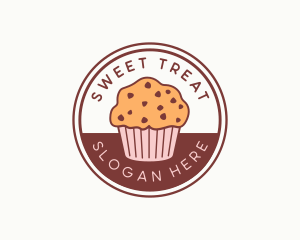 Cupcake Muffin Bakery logo design