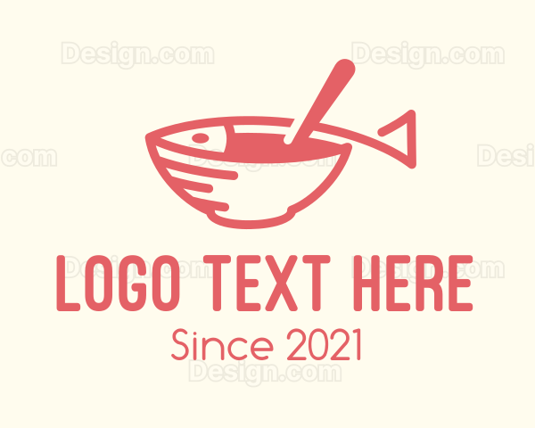Fish Soup Bowl Logo